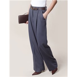 Брюки-палаццо из поливискозы