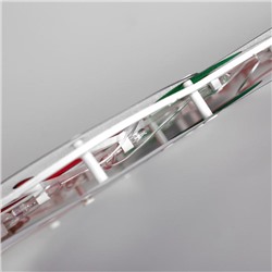 Светодиодная фигура «Снеговик» 23×43 см, пластик, 220 В, свечение мульти (RG/RB)