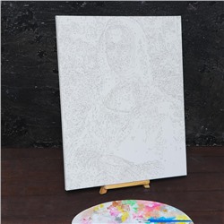 Картина по номерам на холсте с подрамником «Мона Лиза» Леонардо да Винчи, 40×50 см