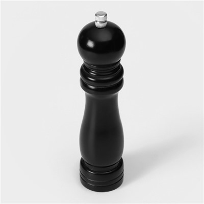 Мельница для специй Доляна, 21×4.5 см, металлический механизм, цвет чёрный