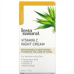 InstaNatural, Vitamin C Night Cream, 1.7 oz (50ml)