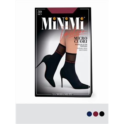 Minimi Носки calz. MICRO CUORI 50 носки (сердечки)