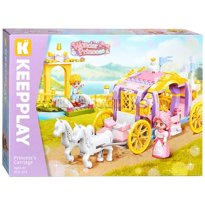 Конструктор "Карета принцессы" (374 дет.)