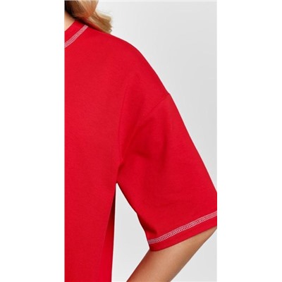 Костюм женский Праздник-3.1 (Красный)