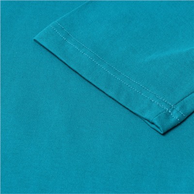 Футболка детская MINAKU: Basic line, бирюзовая, рост 122 см