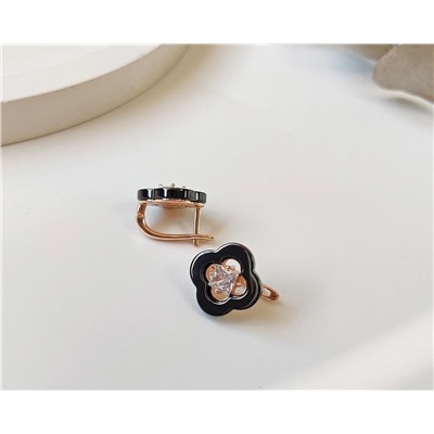 Серьги с керамикой