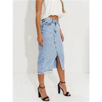 Юбка джинсовая