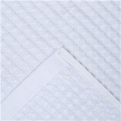 Полотенце вафельное банное Этель Boho 67×140 см, цвет белый, 100% хлопок, 290 г/м²