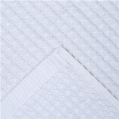 Полотенце вафельное банное Этель Boho 67×140 см, цвет белый, 100% хлопок, 290 г/м²