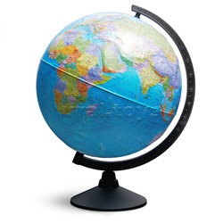 Глобус Земли политический 320 мм Рельефный Классик