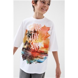 Фуфайка трикотажная для мальчиков (футболка) PLAYTODAY, 1242308