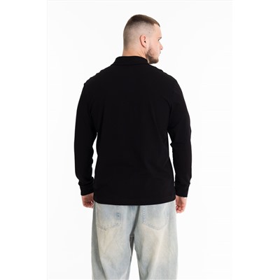 Лонгслив-поло М124061а