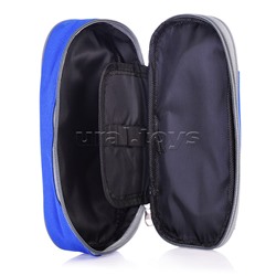 Косметичка 22*7*9 cм Волейбол (ПВХ, полиэстер), основное отделение на молнии + боковой карман на молнии