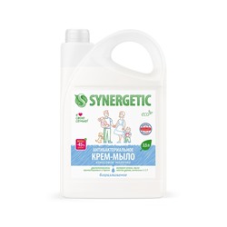Крем-мыло Synergetic «Кокосовое молочко», антибактериальное, 3.5 л