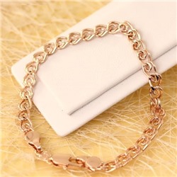 Браслет позолота Н01-1855  длина 19 см.