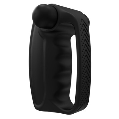 Черный вибромастурбатор Hand Vibe