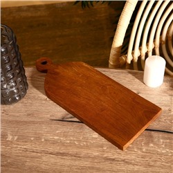 Доска разделочная, 40×15×2 см, тиковое дерево