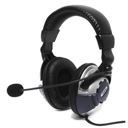 Компьютерная гарнитура Dialog M-780HV (повр. уп.) (black/silver)