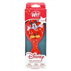 Wet Brush Расческа для спутанных волос мини / Holiday Joy Mini Detangler Mickey BWR832MMTR KRISTALLER, 1109353