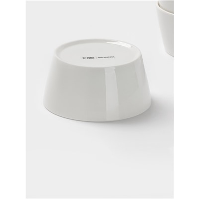 Салатники Magistro White Snow, набор 4 шт., 380 мл, фарфор, белые