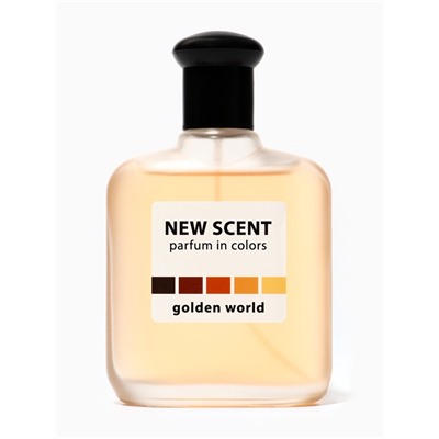 Туалетная вода мужская New Scent Golden World, 100 мл