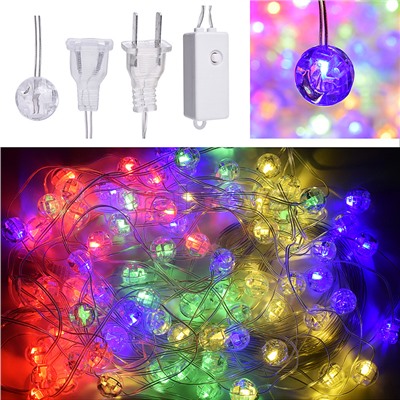 Электрогирлянда интерьерная "Шарики" цветная