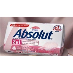 ABSOLUT Мыло туалетное твердое 2в1 Нежное 90 гр