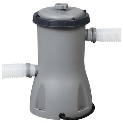 Бассейн каркасный Bestway Power Stee 56996, 488×244×122 см, фильтр-насос, лестница, тент, диспенсер, прямоугольный