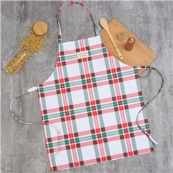 Фартук новогодний «Этель» Holiday decoration, 60×70 см, хлопок 100%, репс 210 г/м²
