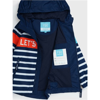 Куртка текстильная с полиуретановым покрытием для мальчиков (ветровка)