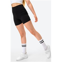 Велосипедки укороченные в рубчик для девочки Happyfox