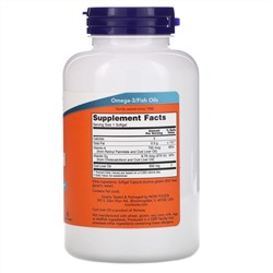 Now Foods, Cod Liver Oil, 650 мг, 250 мягких желатиновых капсул