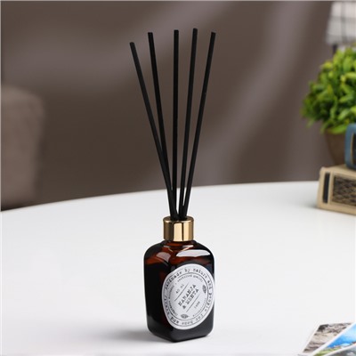 Ароматический диффузор BAGO home, мята и апельсин, с палочками, для дома, 40 мл