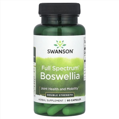 Swanson, босвеллия Full Spectrum®, 60 капсул (800 мг в 1 капсуле)