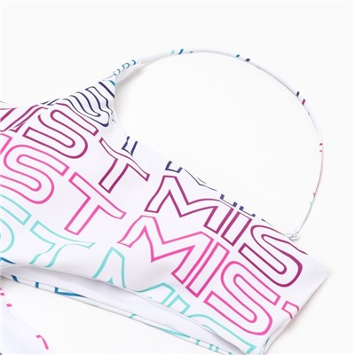 Купальник женский слитный на одно плечо MIST, размер XS