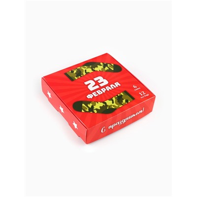 Чай подарочный «23 февраля», 12 пакетиков