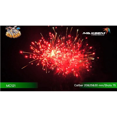 Фейерверк МС121 Night Fest (0,8", 1", 1,2" х 75)