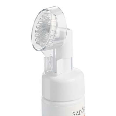 Пенка для умывания с щеткой, с витамином С, 120 мл