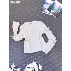Блузка 6063 белый