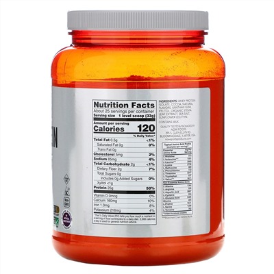 Now Foods, Sports, изолят сывороточного протеина, сливочный шоколад, 816 г (1,8 фунта)
