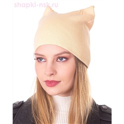 S 710 Шапка с ушками (56-58)