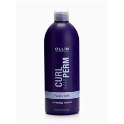 Флюид микс для волос OLLIN CURL HAIR для снятия негат. проявл. при хим. завивке 500 мл