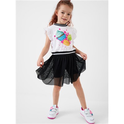 Юбка-легинсы трикотажные для девочек