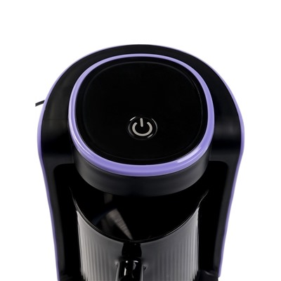 Турка электрическая Luazon LTE-602, 600 Вт, 300 мл, автоотключение, сиреневая