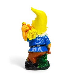 Садовая фигура из гипса «Гном-дровосек», 31×10×14 см