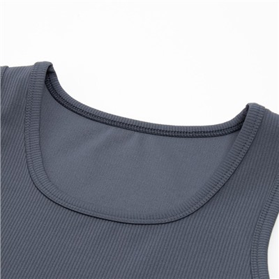 Топ спортивный женский MINAKU, графит, размер 48