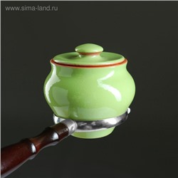 УЦЕНКА Набор "Вятская керамика №6" 0.5×5 + ухват, салатовый