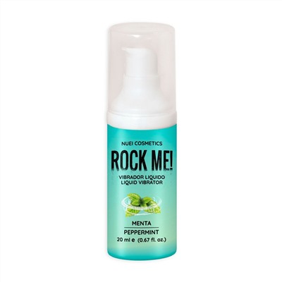 Жидкий вибратор Nuei Rock Me! с ароматом мяты - 20 мл.