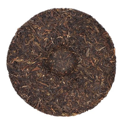 Чай зелёный китайский «Шен Пуэр. Зелёный Булан», Мэнхай, 2020 г, блин, 357 г