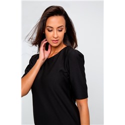Платье трикотажное 081BLK